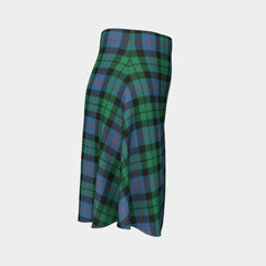 Morrison Ancient Tartan Flared Skirt