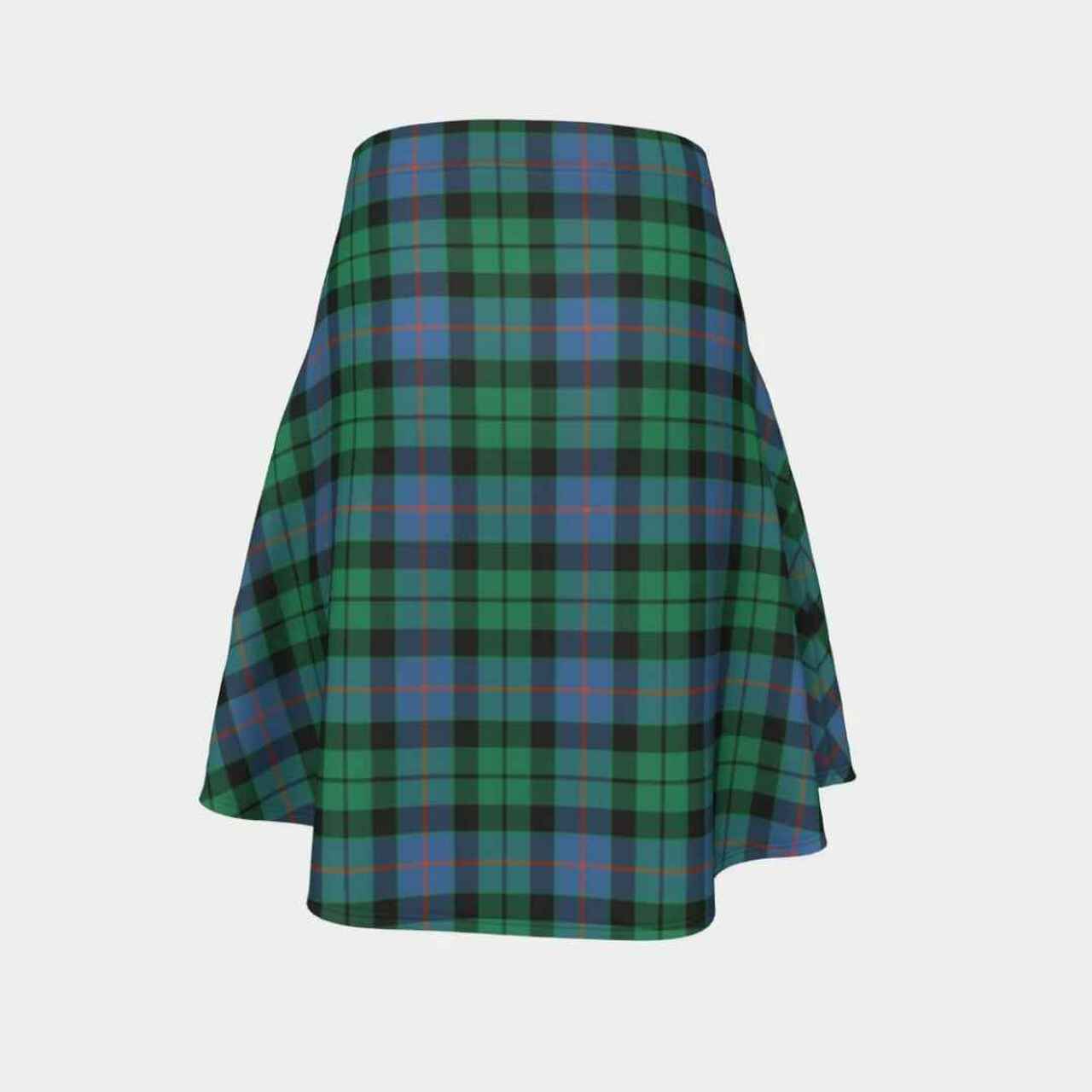 Morrison Ancient Tartan Flared Skirt