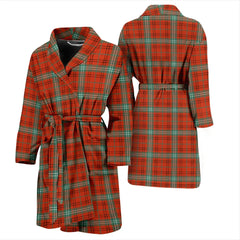 Morrison Red Ancient Tartan Bathrobe