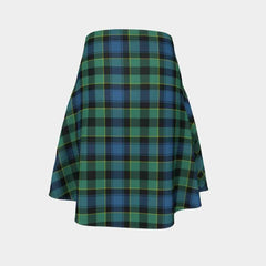 Mouat Tartan Flared Skirt