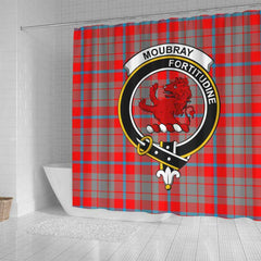 Moubray Tartan Crest Shower Curtain