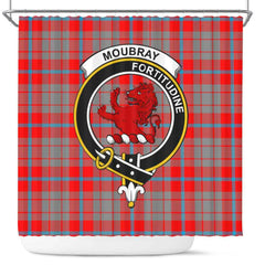 Moubray Tartan Crest Shower Curtain