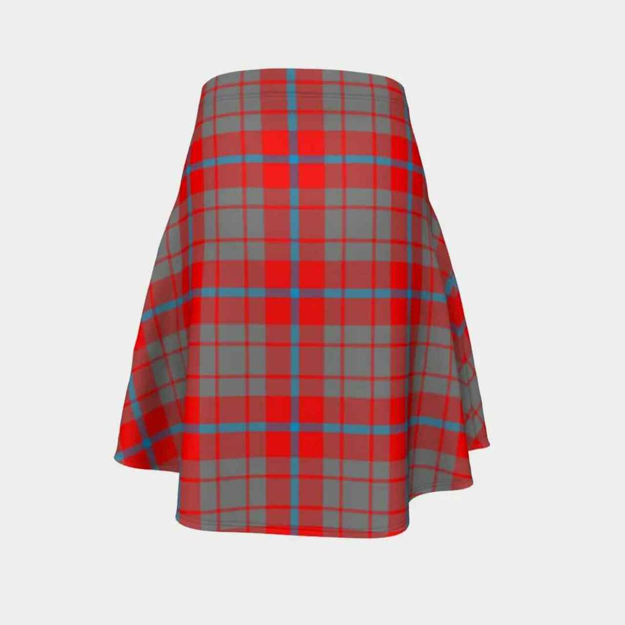 Moubray Tartan Flared Skirt