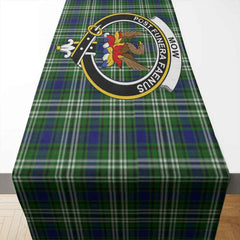 Mow Tartan Crest Table Runner - Cotton table runner