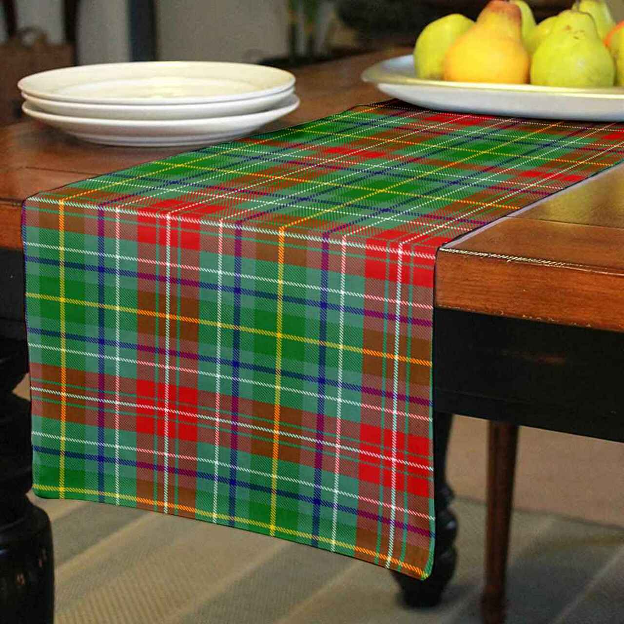 Muirhead Tartan Table Runner - Cotton table runner