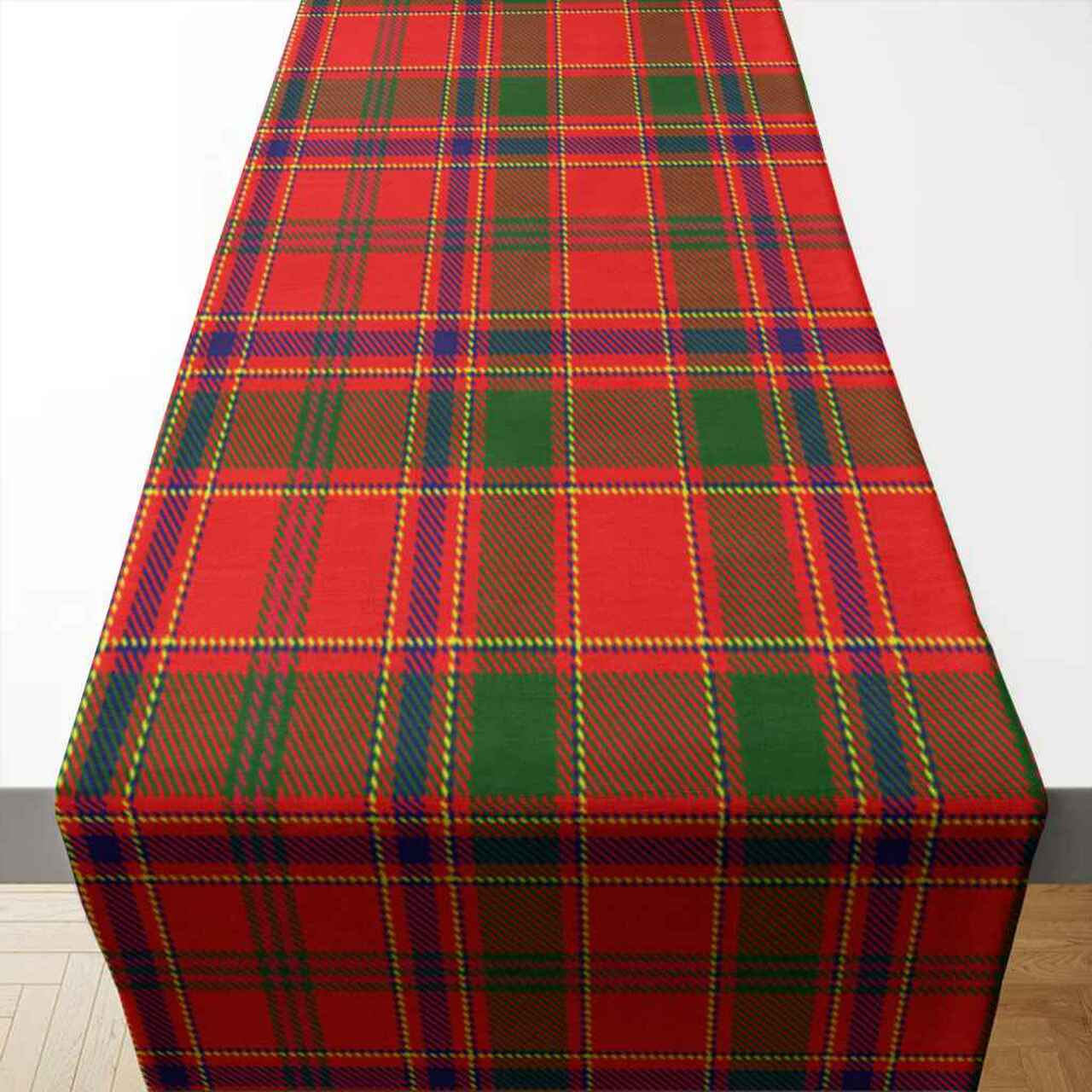 Munro Modern Tartan Table Runner - Cotton table runner