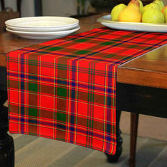 Munro Modern Tartan Table Runner - Cotton table runner