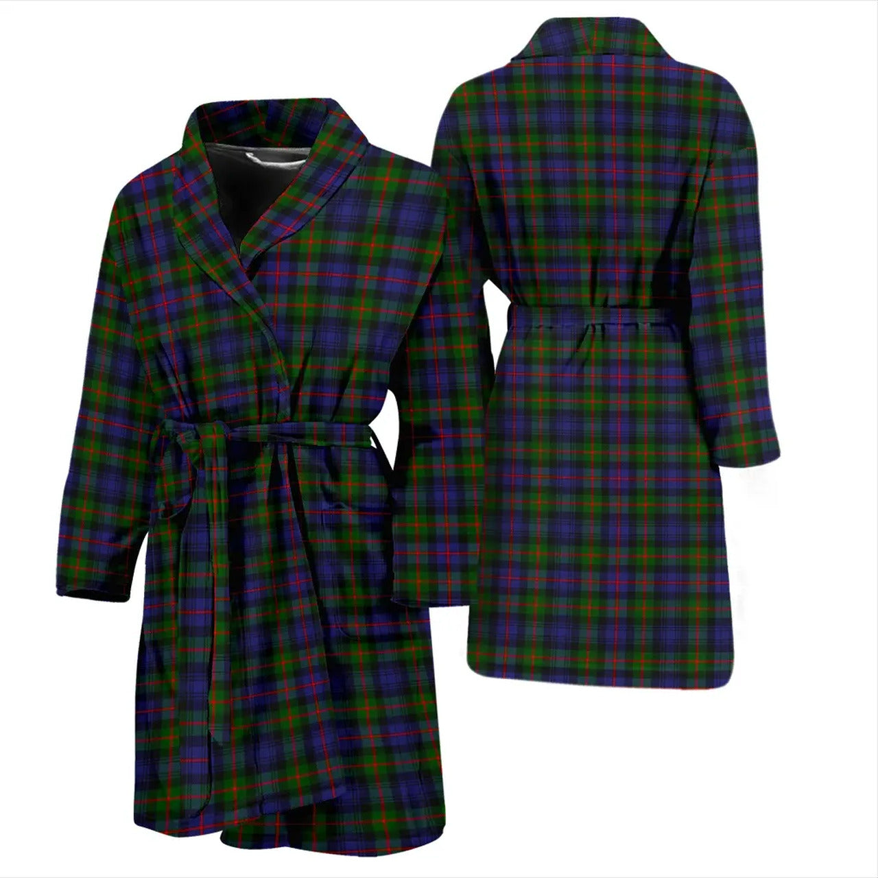 Murray of Atholl Modern Tartan Bathrobe