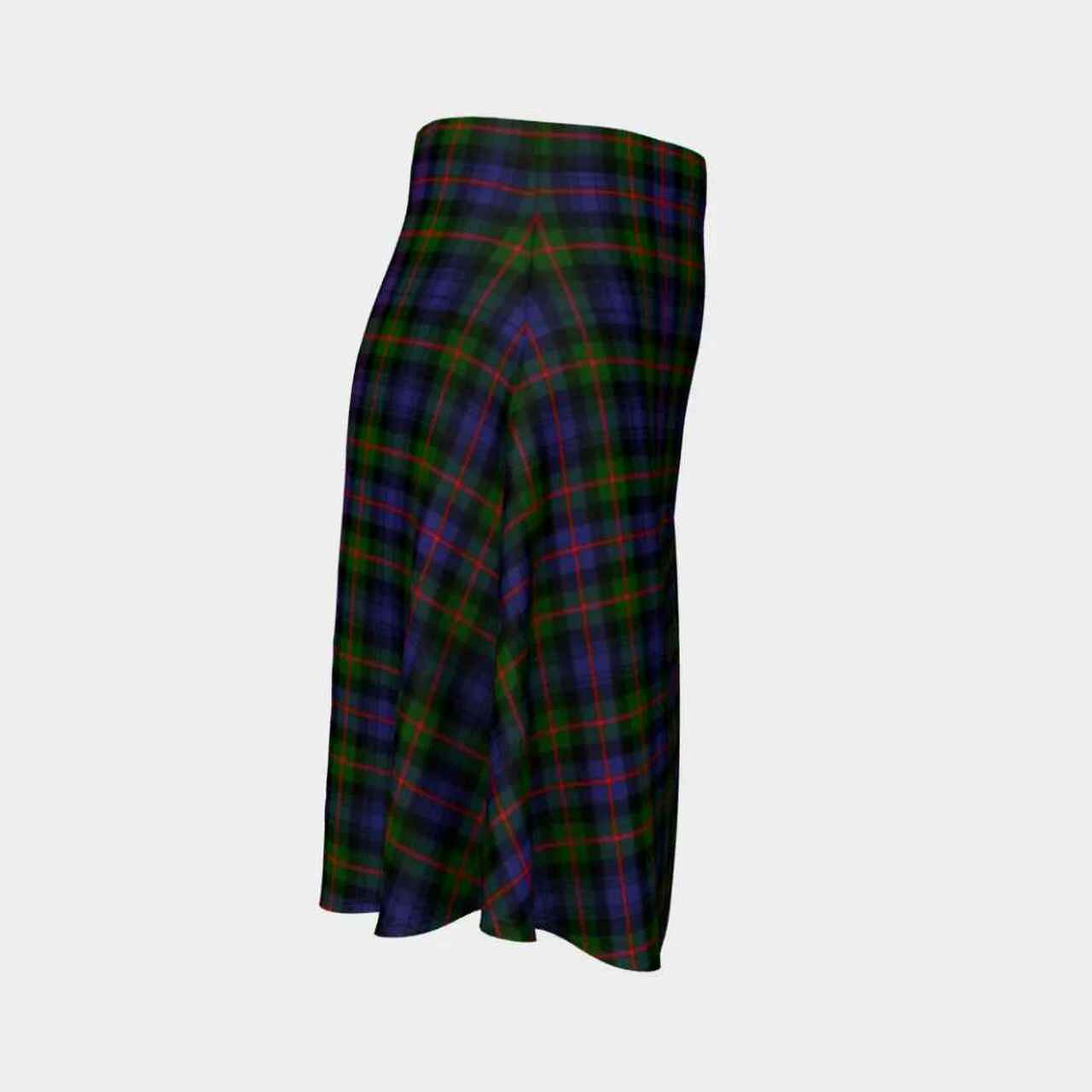 Murray of Atholl Modern Tartan Flared Skirt