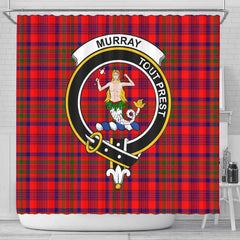 Murray (of Dysart) Tartan Crest Shower Curtain