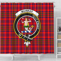 Murray (of Dysart) Tartan Crest Shower Curtain