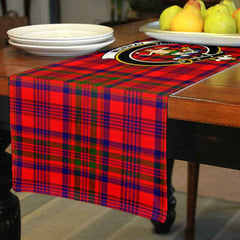 Murray (of Dysart) Tartan Crest Table Runner - Cotton table runner