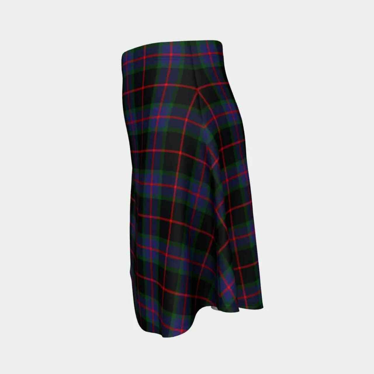 Nairn Tartan Flared Skirt