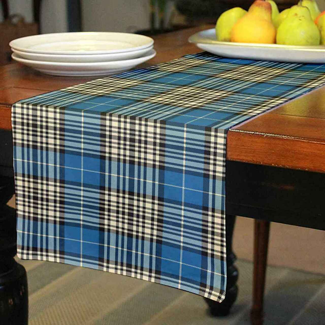 Napier Ancient Tartan Table Runner - Cotton table runner