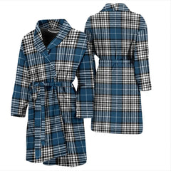 Napier Modern Tartan Bathrobe