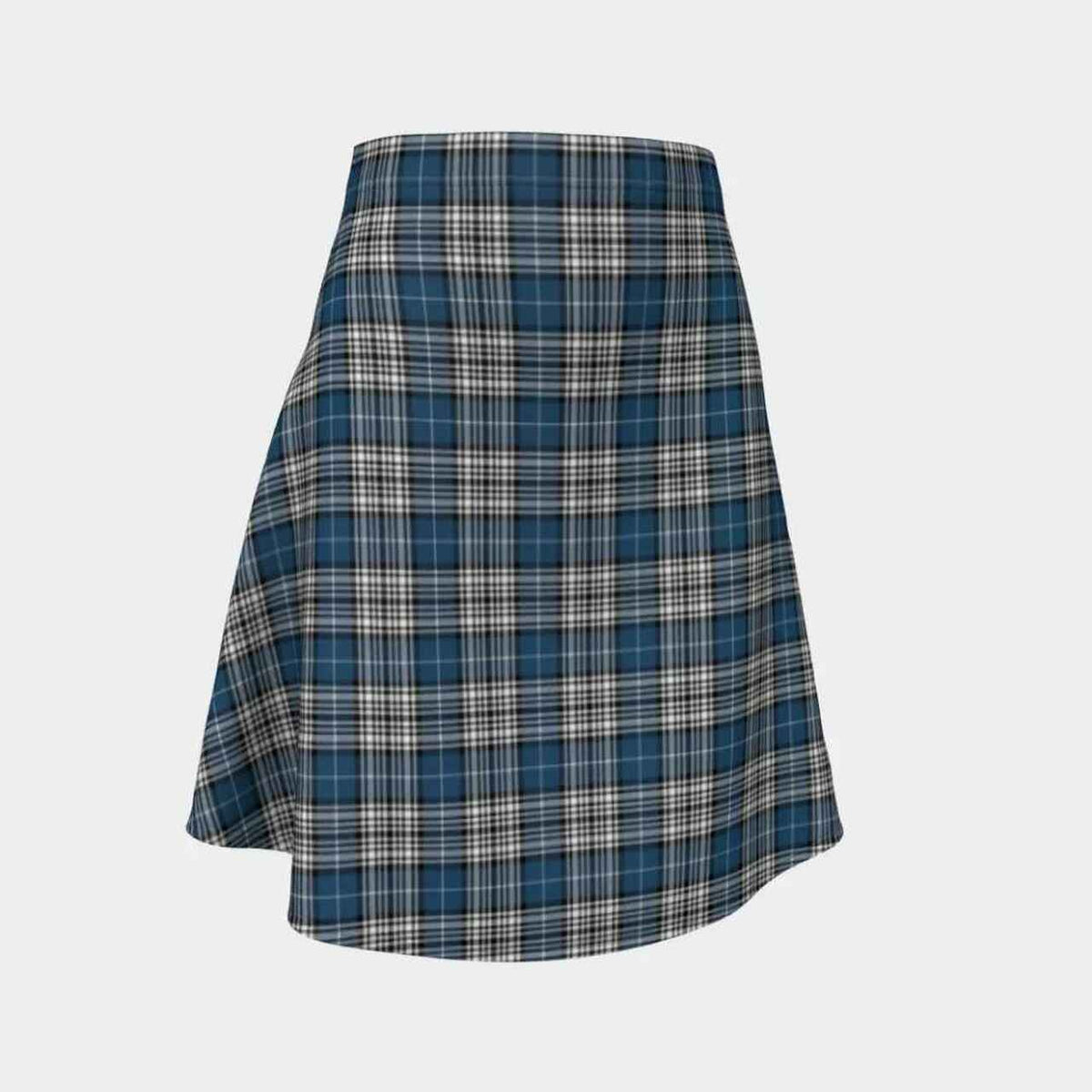 Napier Modern Tartan Flared Skirt