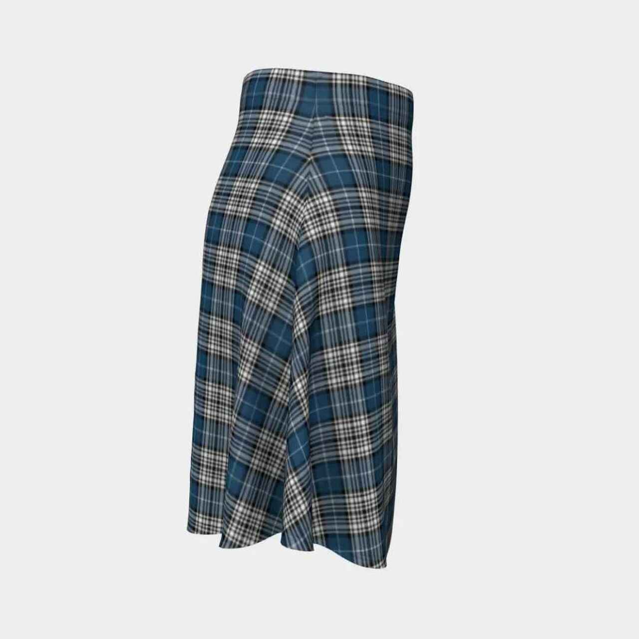 Napier Modern Tartan Flared Skirt