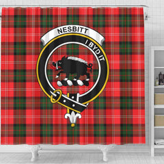 Nesbitt Tartan Crest Shower Curtain