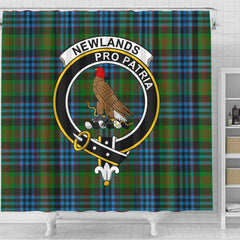 Newlands Tartan Crest Shower Curtain