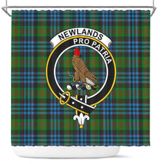 Newlands Tartan Crest Shower Curtain