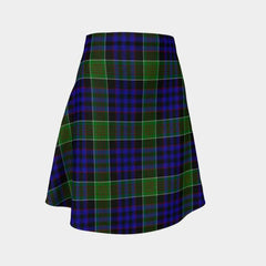 Newman Tartan Flared Skirt