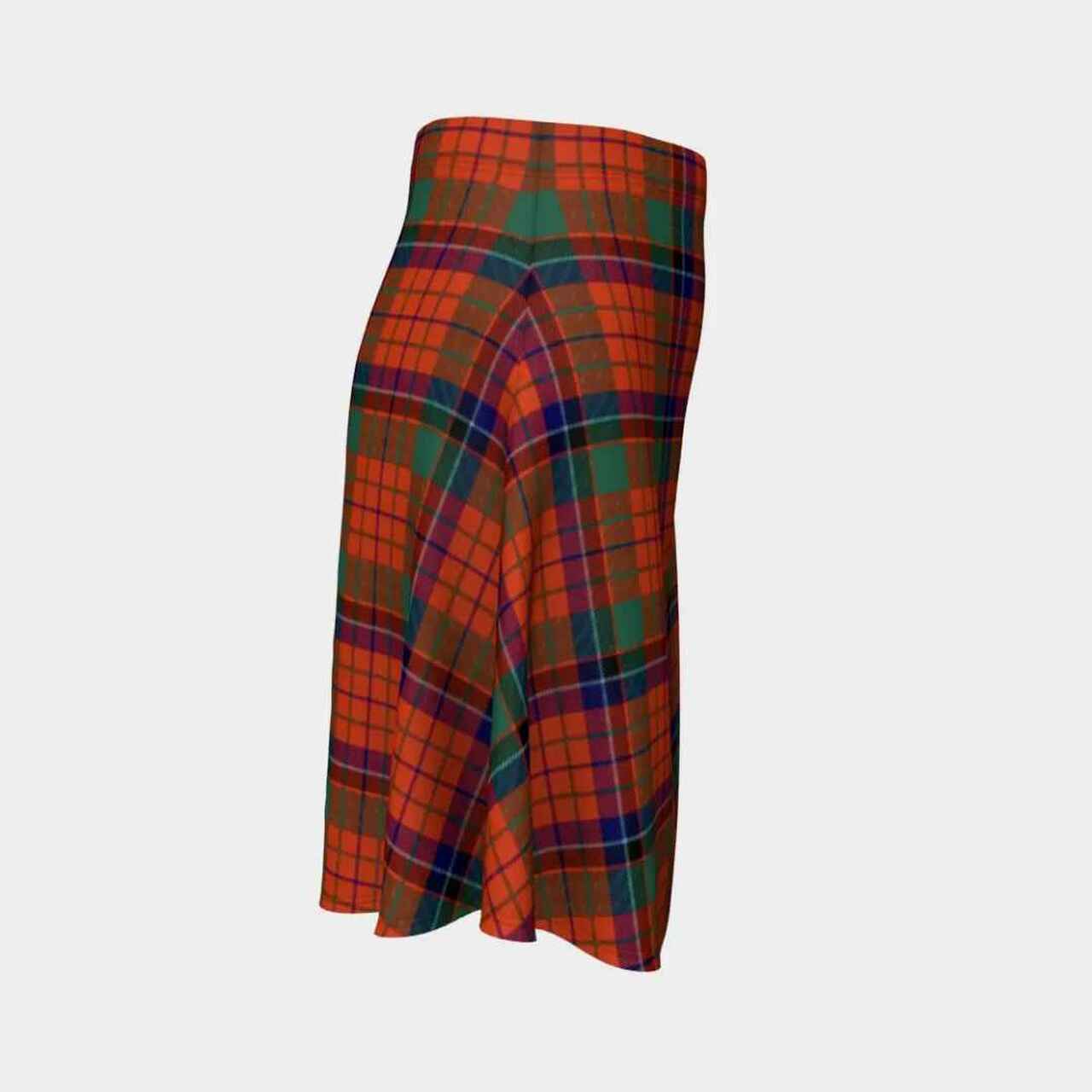 Nicolson Ancient Tartan Flared Skirt