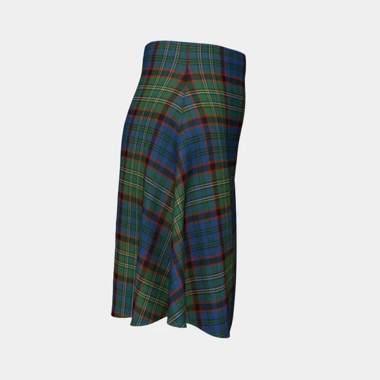 Nicolson Hunting Ancient Tartan Flared Skirt