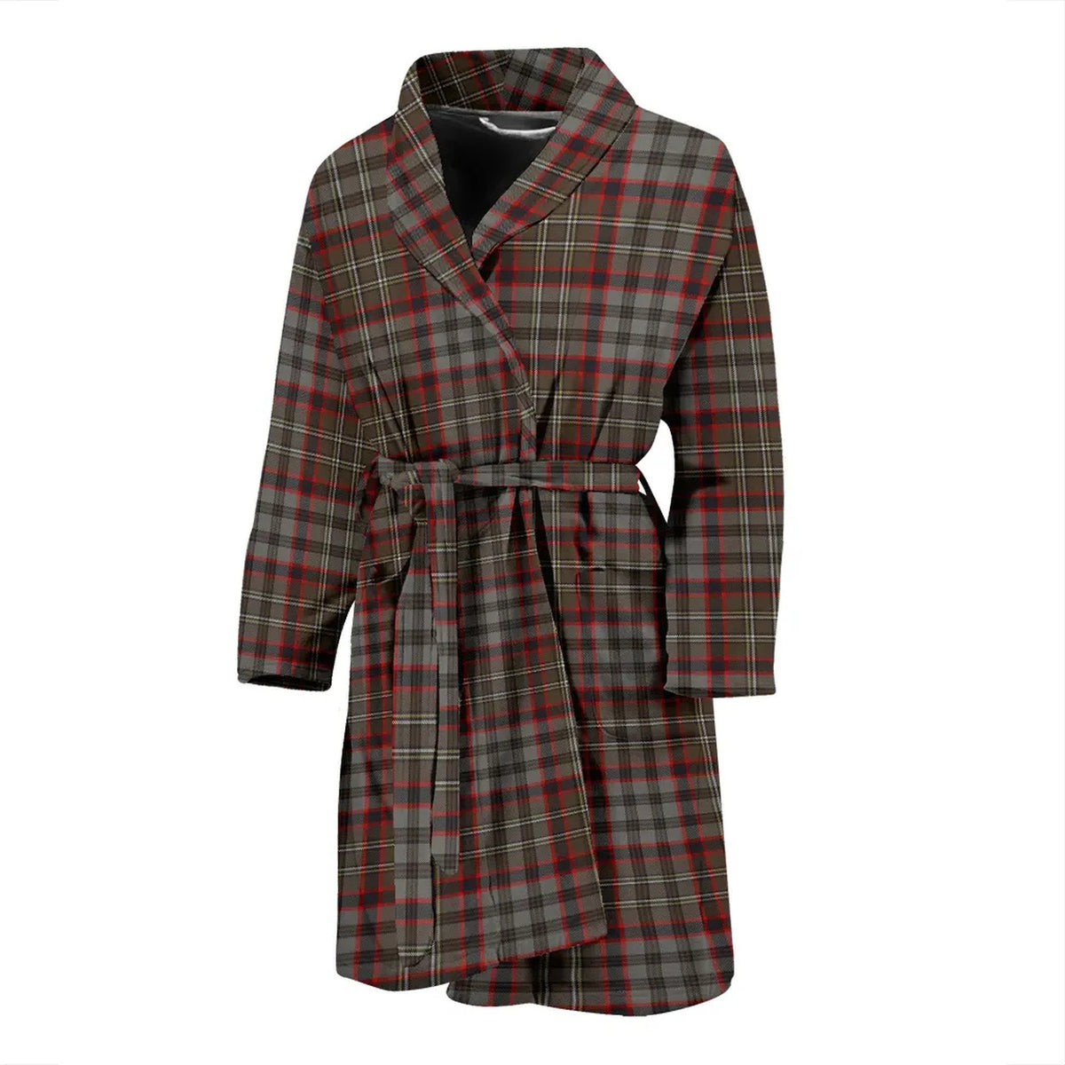 Nicolson Hunting Weathered Tartan Bathrobe