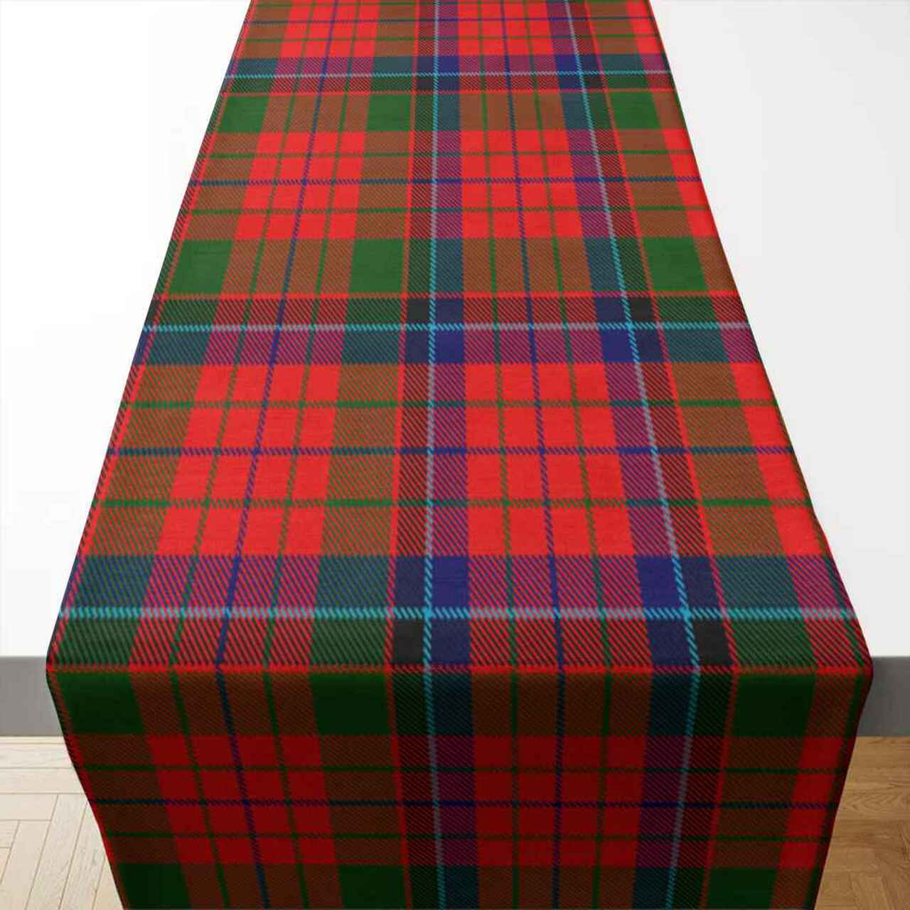 Nicolson Modern Tartan Table Runner - Cotton table runner