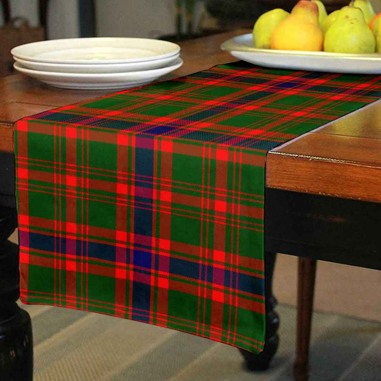 Nithsdale District Tartan Table Runner - Cotton table runner