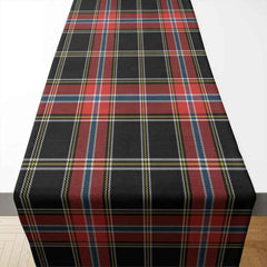 Norwegian Night Tartan Table Runner - Cotton table runner