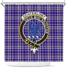 Ochterlony Tartan Crest Shower Curtain