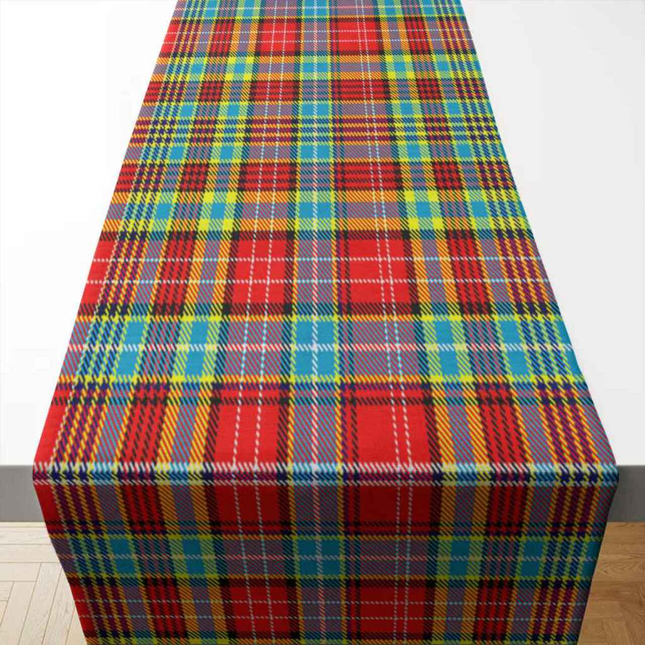 Ogilvie Tartan Table Runner - Cotton table runner