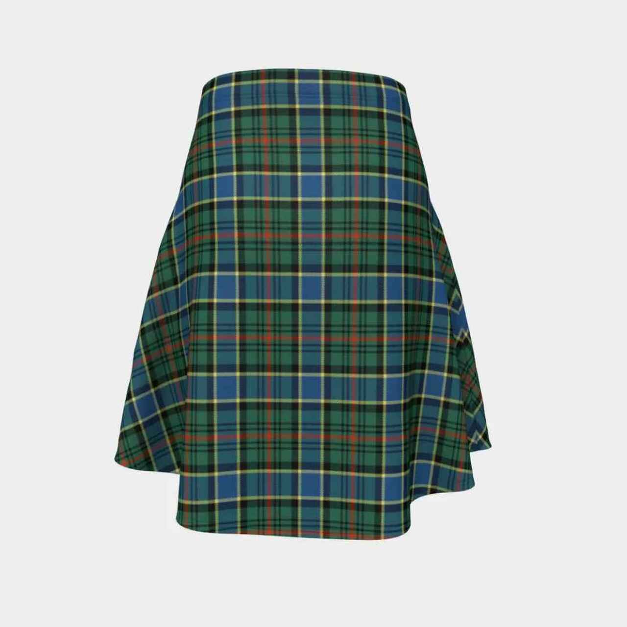 Ogilvie Hunting Ancient Tartan Flared Skirt