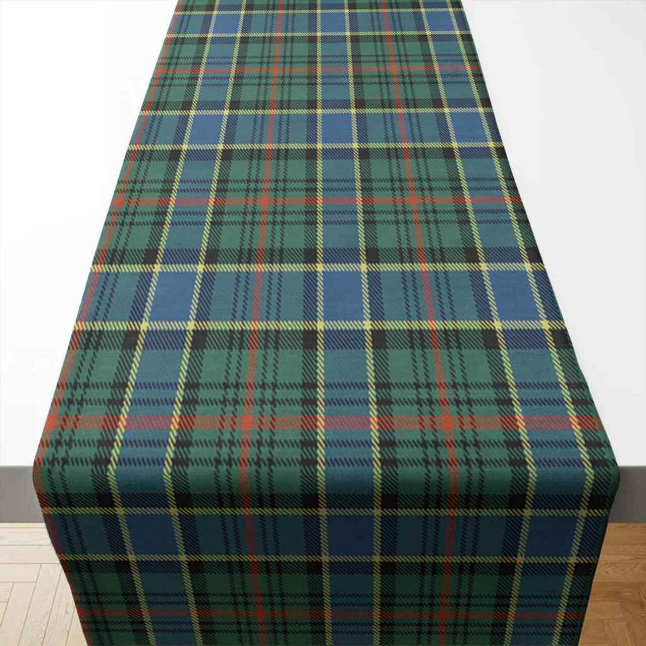 Ogilvie Hunting Ancient Tartan Table Runner - Cotton table runner