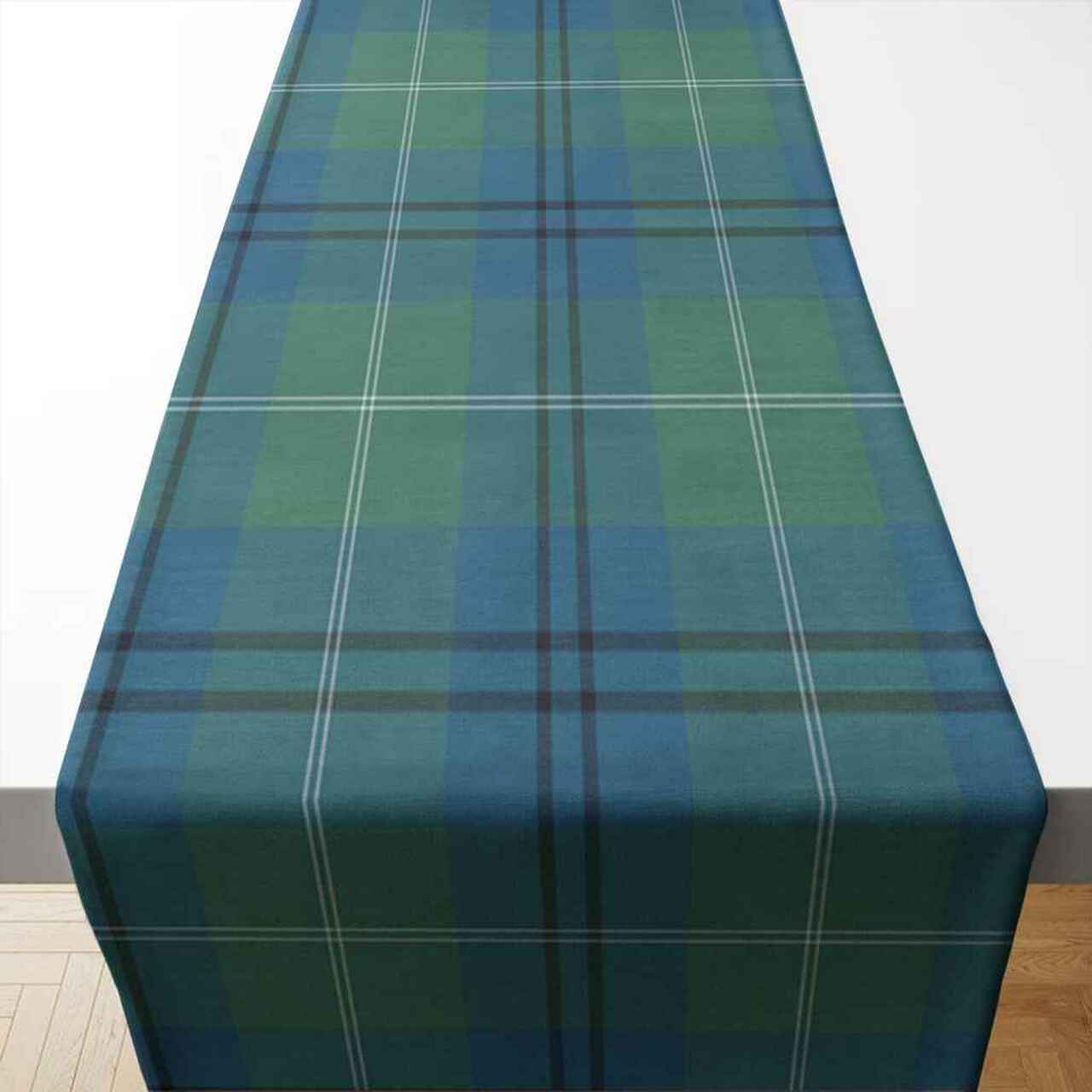 Oliphant Ancient Tartan Table Runner - Cotton table runner