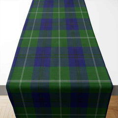 Oliphant Modern Tartan Table Runner - Cotton table runner