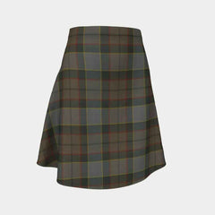 Outlander Fraser Tartan Flared Skirt