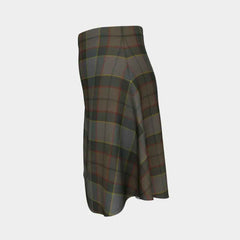 Outlander Fraser Tartan Flared Skirt