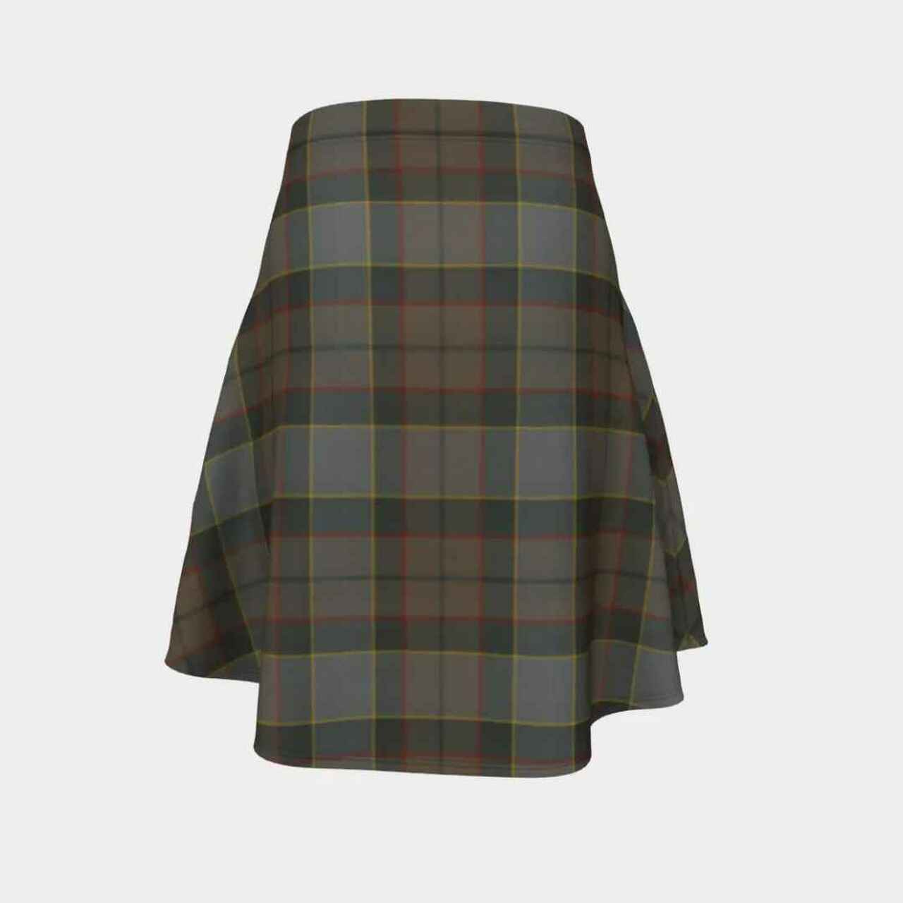 Outlander Fraser Tartan Flared Skirt