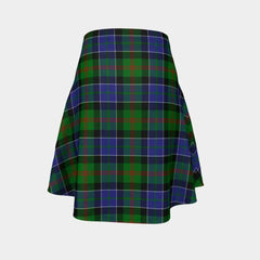 Paterson Tartan Flared Skirt