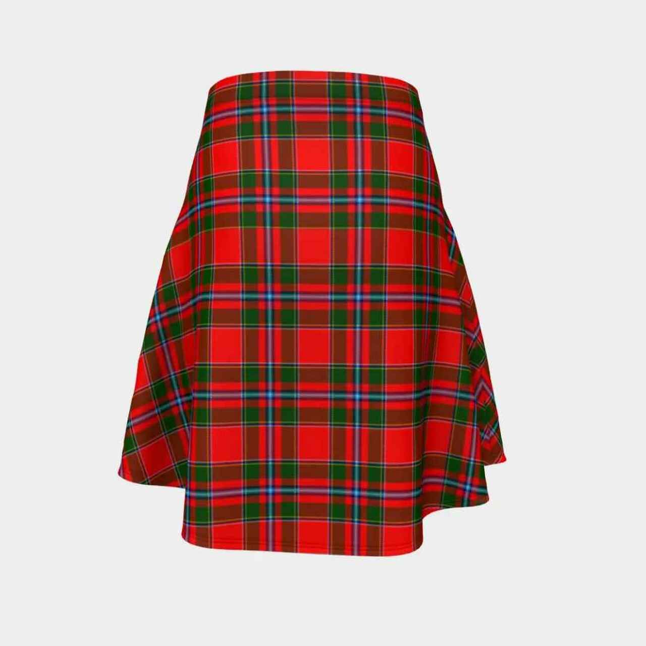 Perthshire District Tartan Flared Skirt