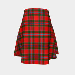 Perthshire District Tartan Flared Skirt