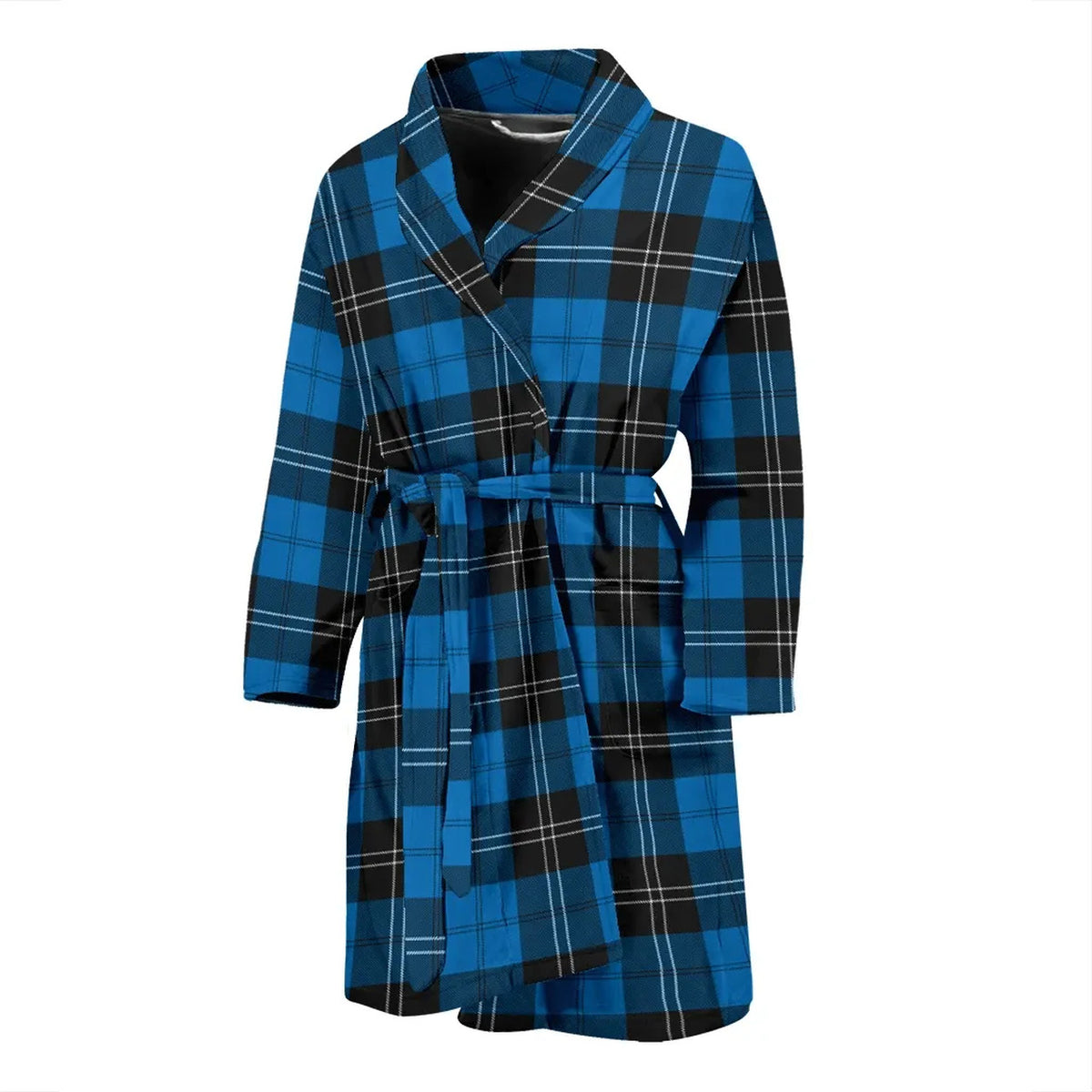 Ramsay Blue Ancient Tartan Bathrobe