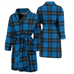 Ramsay Blue Ancient Tartan Bathrobe