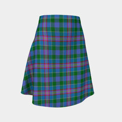 Ramsay Blue Ancient Tartan Flared Skirt