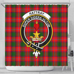 Rattray Tartan Crest Shower Curtain