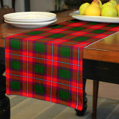 Rattray Modern Tartan Table Runner - Cotton table runner