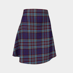 RCAF Tartan Flared Skirt