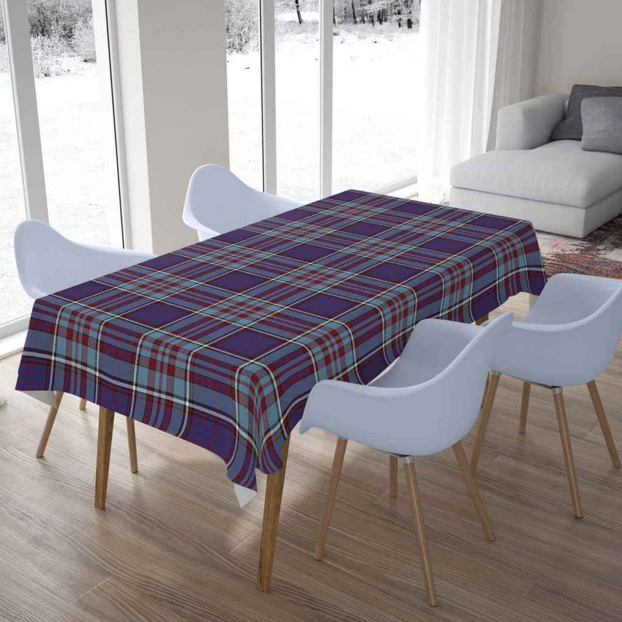 RCAF Tartan Tablecloth